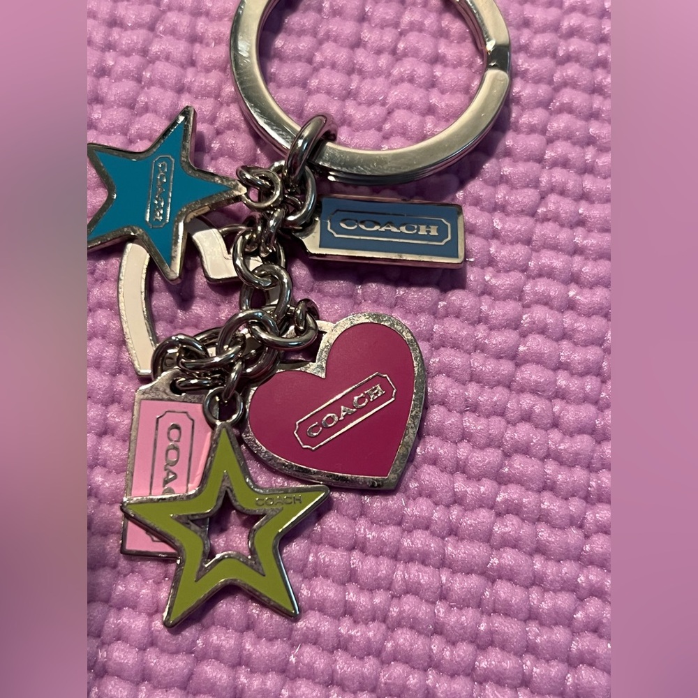 Coach Multicolor Keychain with Charms - Picture 3 of 6